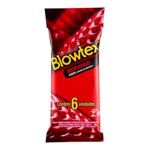 Preser Blowtex C/6 Morango