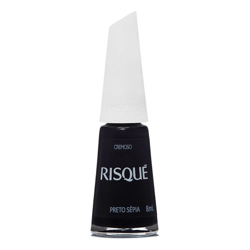 Esmalte Risque Preto Sepia