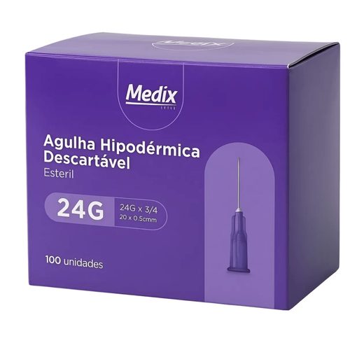 Agulha Desc.20X5,5 Unidade - Medix Rv