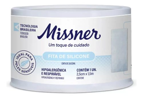 Fita De Silicone Missner 2,5X1,5