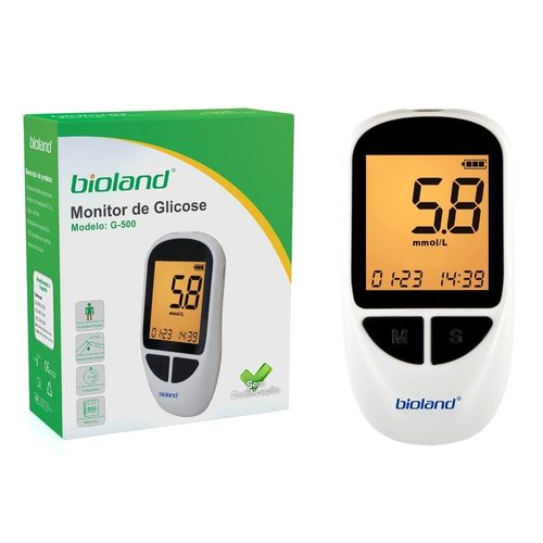 Monitor De Glicemia Completo - Bioland