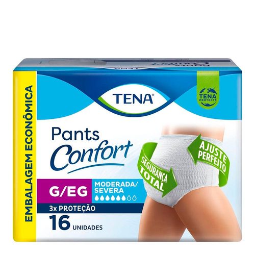 Roupa Intima Tena Pants Confort G/Eg C/16