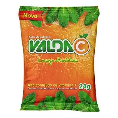 Valda C Sache 24G Sabor Laranja Mentolada