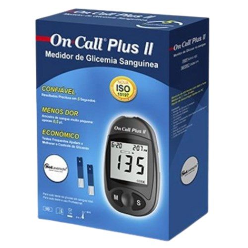 Medidor Glicose On Call Plus Ii Branco