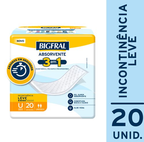 Absorvente Bigfral C/20