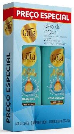 Sh+Co Gota Dourada Oleo Argan