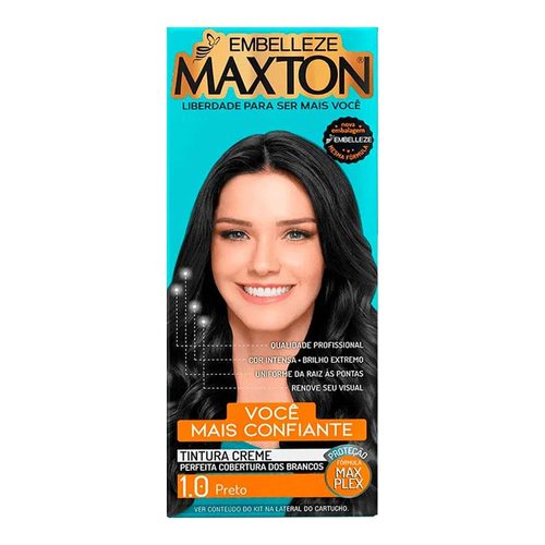 Tint Maxton 1.0 Preto Col Cr